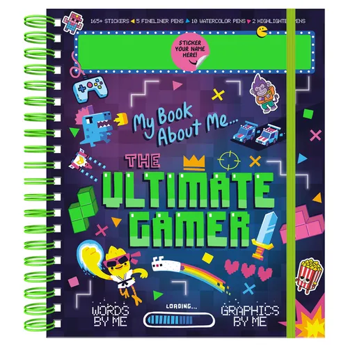 Personalized Arts & Crafts: My Book about Me...the Ultimate Gamer