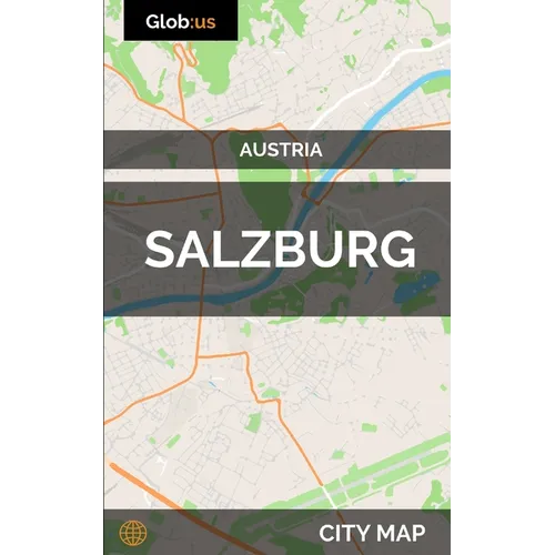 Salzburg, Austria - City Map