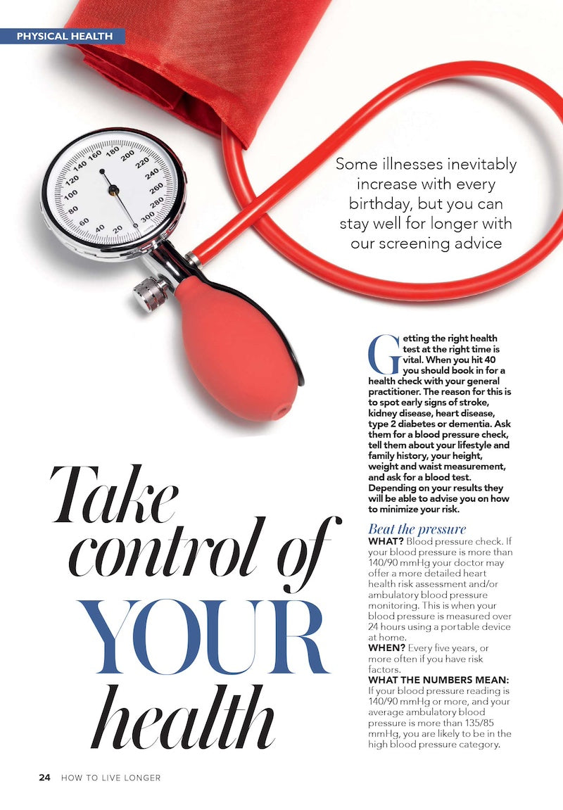 How To Live Longer - 30+ Recipes, Get Strong & Healthy, Mental Health, Blue Zones, Age Well, Midlife Checklist, Prevent Diseases, Diets, Week-By-Week Walking, Swimming, Strength Training & Yoga Plans!