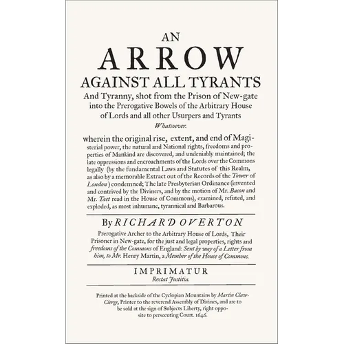 An Arrow Against All Tyrants