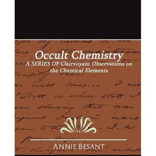 Occult Chemistry