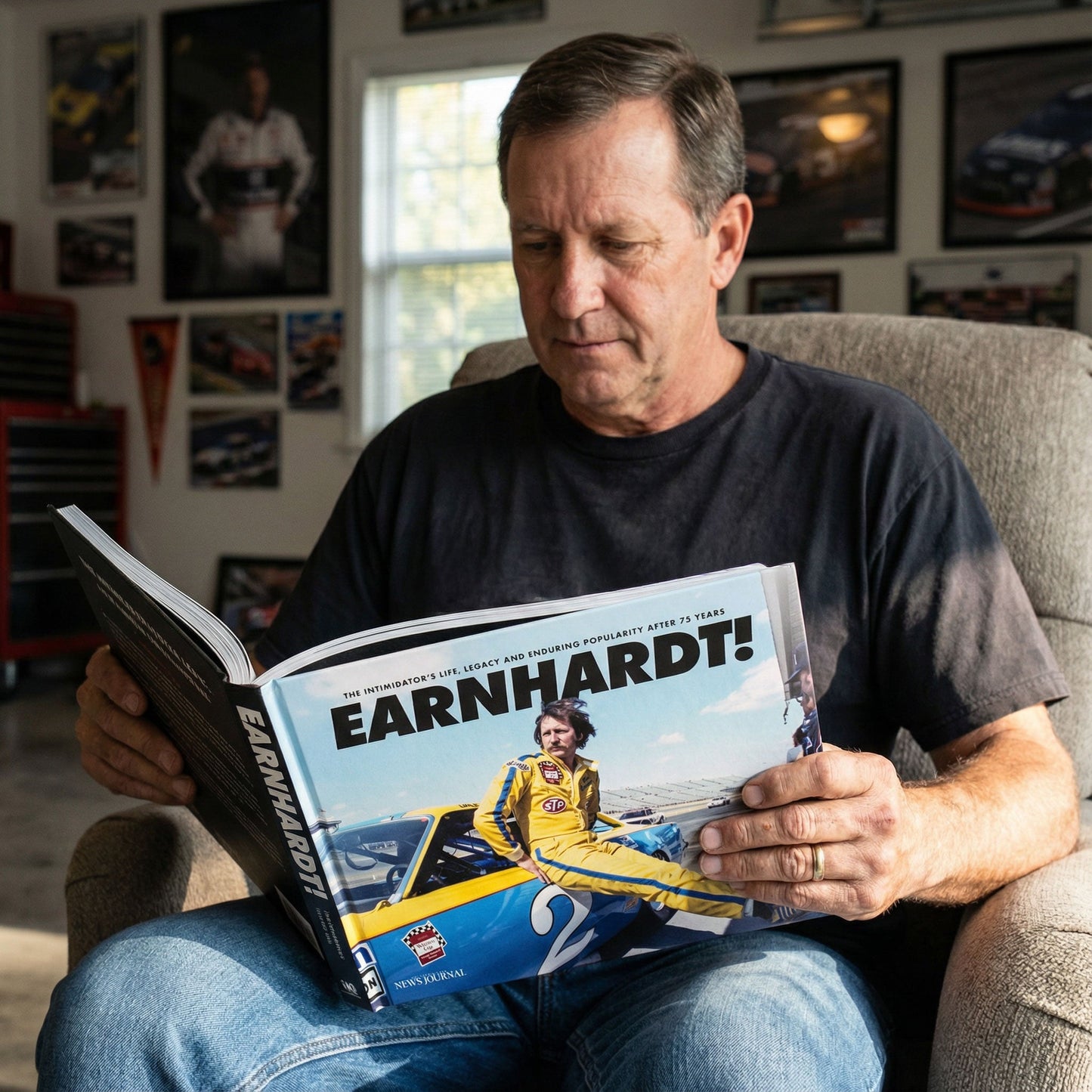 EARNHARDT! The Intimidator's life, legacy and enduring popularity after 75 years Book