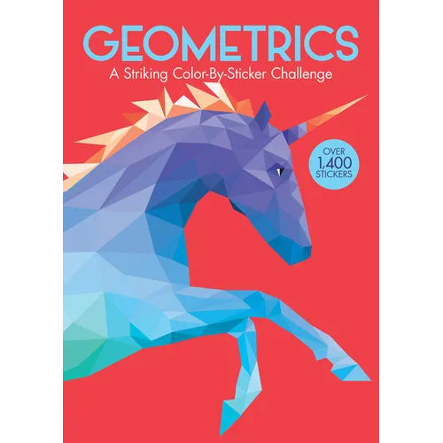 Geometrics: A Striking Color-By-Sticker Challenge