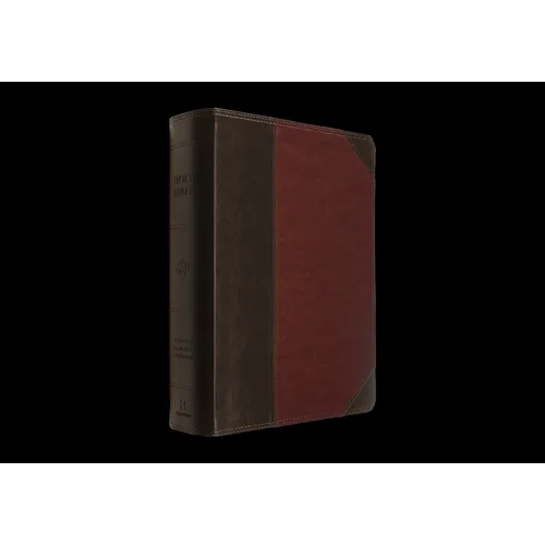 ESV Super Giant Print Bible (Trutone, Brown/Cordovan, Portfolio Design)