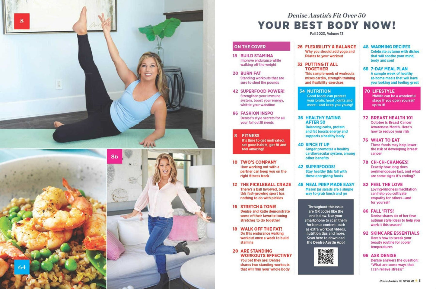 Denise Austin's Fit Over 50 - Fall 2023: Your Best Body Now