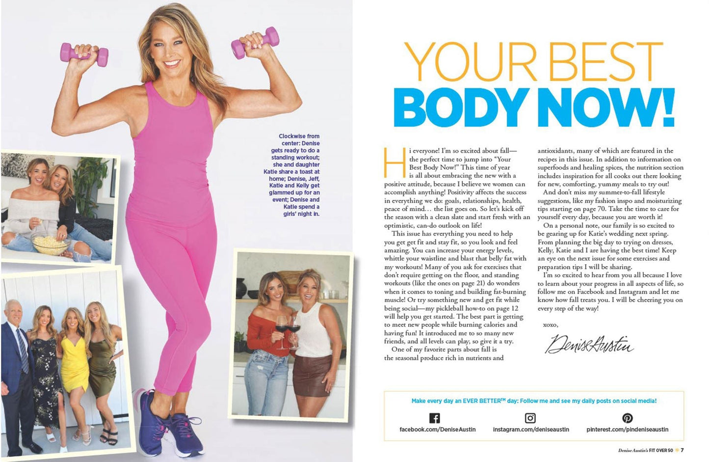 Denise Austin's Fit Over 50 - Fall 2023: Your Best Body Now