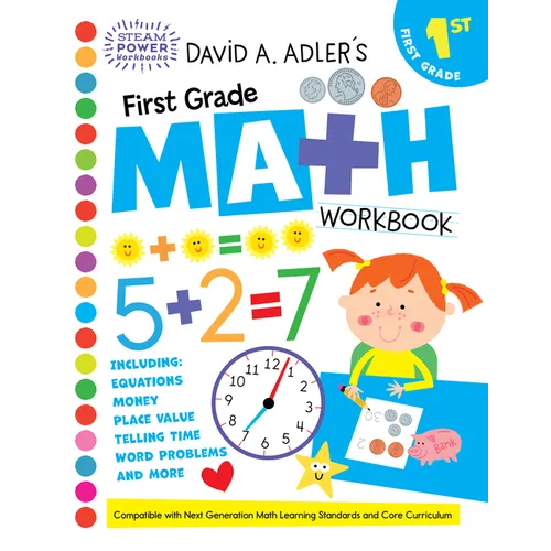 David A. Adler's First Grade Math Workbook