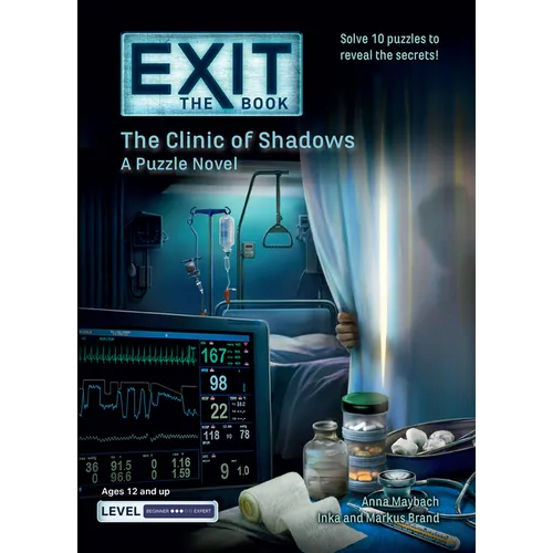 Exit: The Book - The Clinic of Shadows: A Puzzle Novel