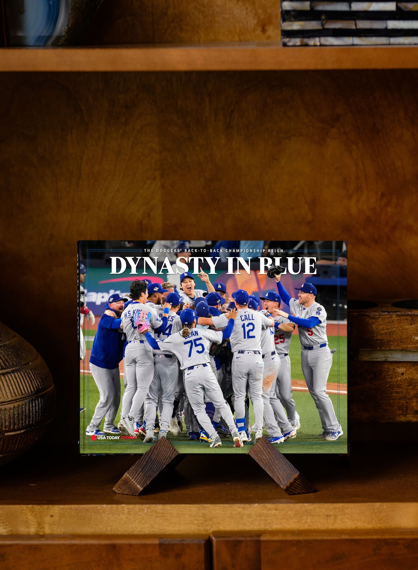Dynasty in Blue: The Dodgers' Back-to-Back Championship Reign Book