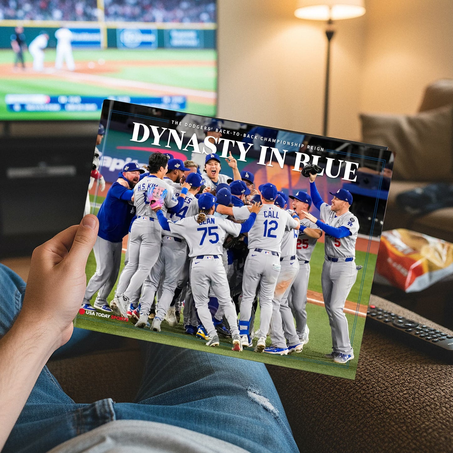 Dynasty in Blue: The Dodgers' Back-to-Back Championship Reign Book