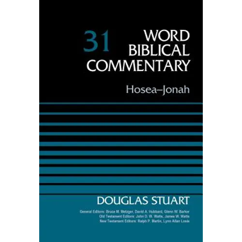 Hosea-Jonah, Volume 31