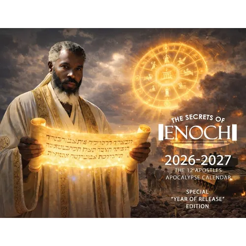 2026-2027 Official Enoch Calendar-The 12 Apostles Apocalypse Edition: The Year of the Patriarch - Special Collector's Edition