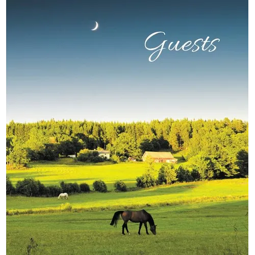GUEST BOOK for Guest House, Airbnb, Bed & Breakfast, Vacation Home, Retreat Centre: HARDCOVER Visitors Book, Guest Comments Book, Vacation Home Guest