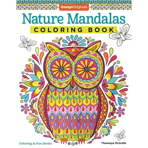 Nature Mandalas Coloring Book