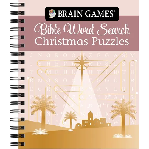 Brain Games - Bible Word Search Christmas Puzzles