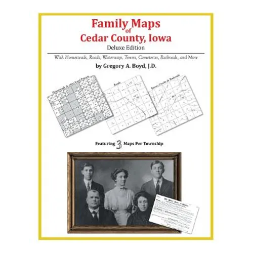 Family Maps of Cedar County, Iowa