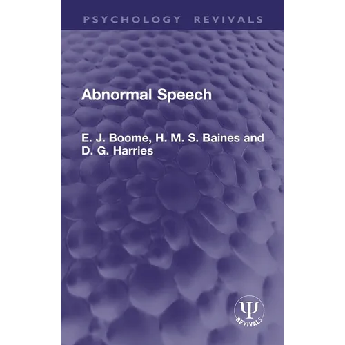 Abnormal Speech