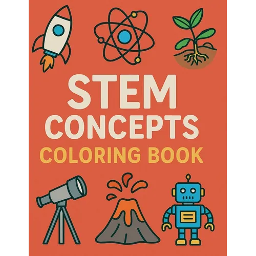 Stem Concepts Coloring Book
