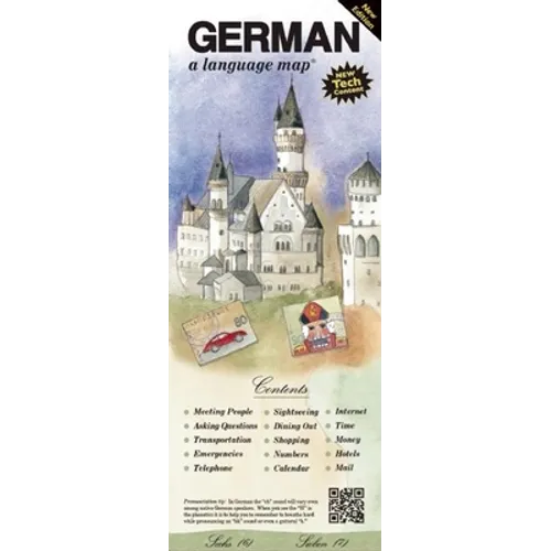 German a Language Map: Quick Reference Phrase Guide for Beginning and Advanced Use. Words and Phrases in English, German, and Phonetics for E