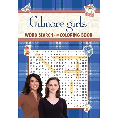 Gilmore Girls Word Search and Coloring Book
