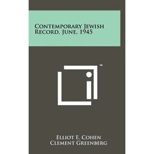 Contemporary Jewish Record, June, 1945
