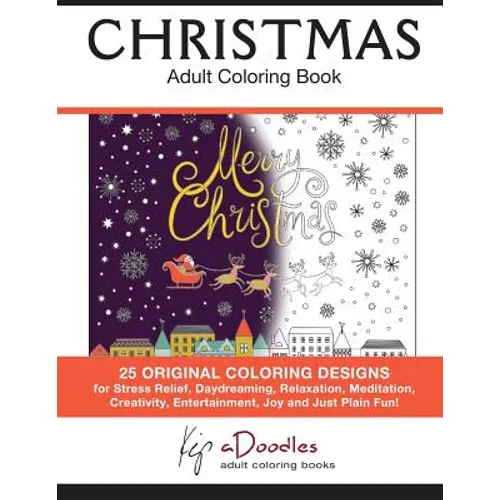 Christmas: Adult Coloring Book