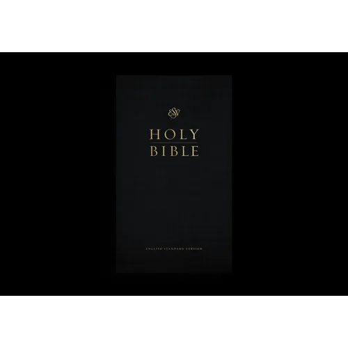 ESV Church Bible, Red Letter (Hardcover, Black)