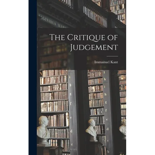 The Critique of Judgement