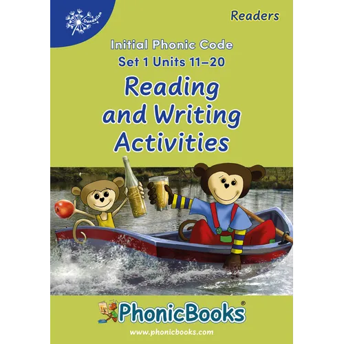 Phonic Books Dandelion Readers Reading and Writing Activities Set 1 Units 11-20 Pip Gets Rich (Two Letter Spellings Sh, Ch, Th, Ng, Qu, Wh, -Ed, -Ing,
