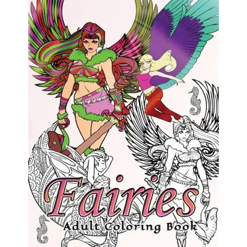Fairies Adult Coloring Book
