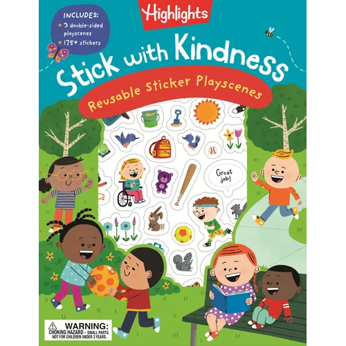 Stick with Kindness Reusable Sticker Playscenes