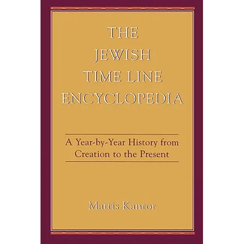 The Jewish Time Line Encyclopedia