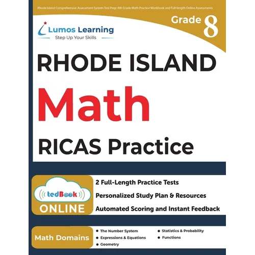 Rhode Island Comprehensive Assessment System Test Prep: RICAS Study Guide