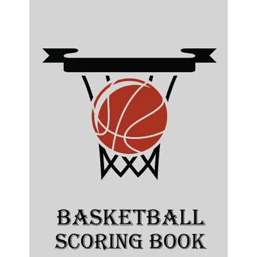 Basketball Scoring Book: 50 Game Scorebook for Basketball Games - Scoring by Half
