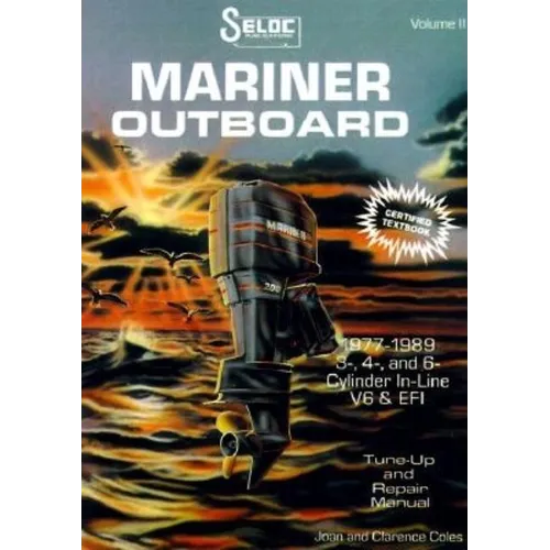 Mariner Outboards, 3, 4, & 6 Cylinders, 1977-1989