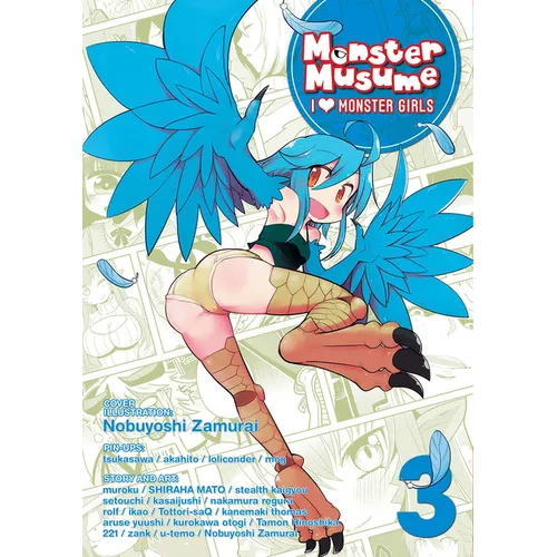 Monster Musume: I Heart Monster Girls, Volume 3