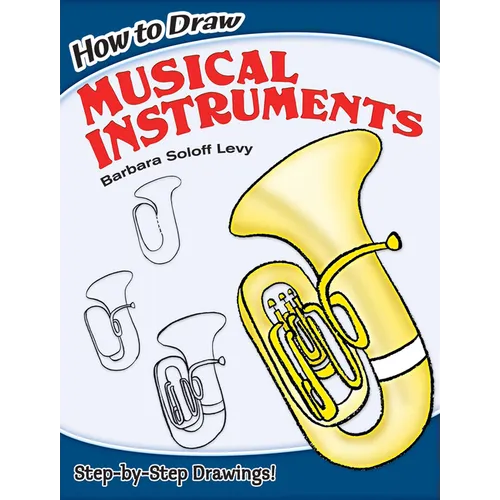 How to Draw Musical Instruments: Step-By-Step Drawings!