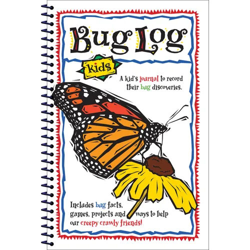 Bug Log Kids: A Kid's Journal to Record Their Bug Discoveries