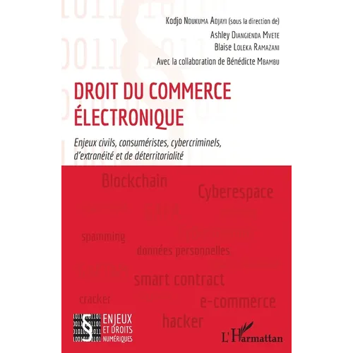 Droit du commerce électronique: Enjeux civils, consuméristes, cybercriminels, d'extranéité et de déterritorialité