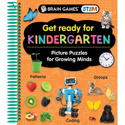 Brain Games Stem - Get Ready for Kindergarten: Picture Puzzles for Growing Minds (Workbook)