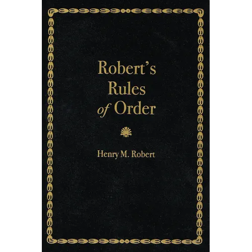 Robert's Rules of Order