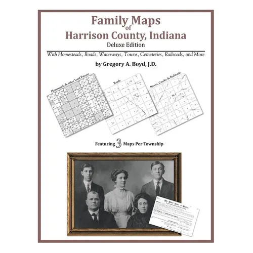 Family Maps of Harrison County, Indiana