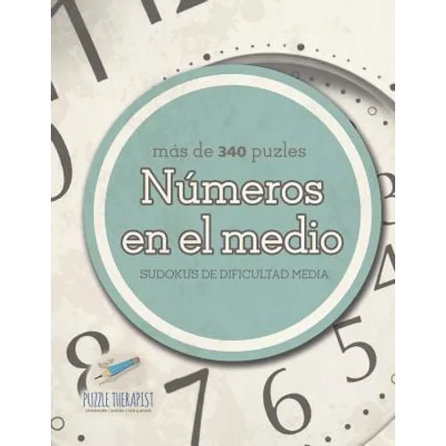 Números en el medio Sudokus de dificultad media (más de 340 puzles)