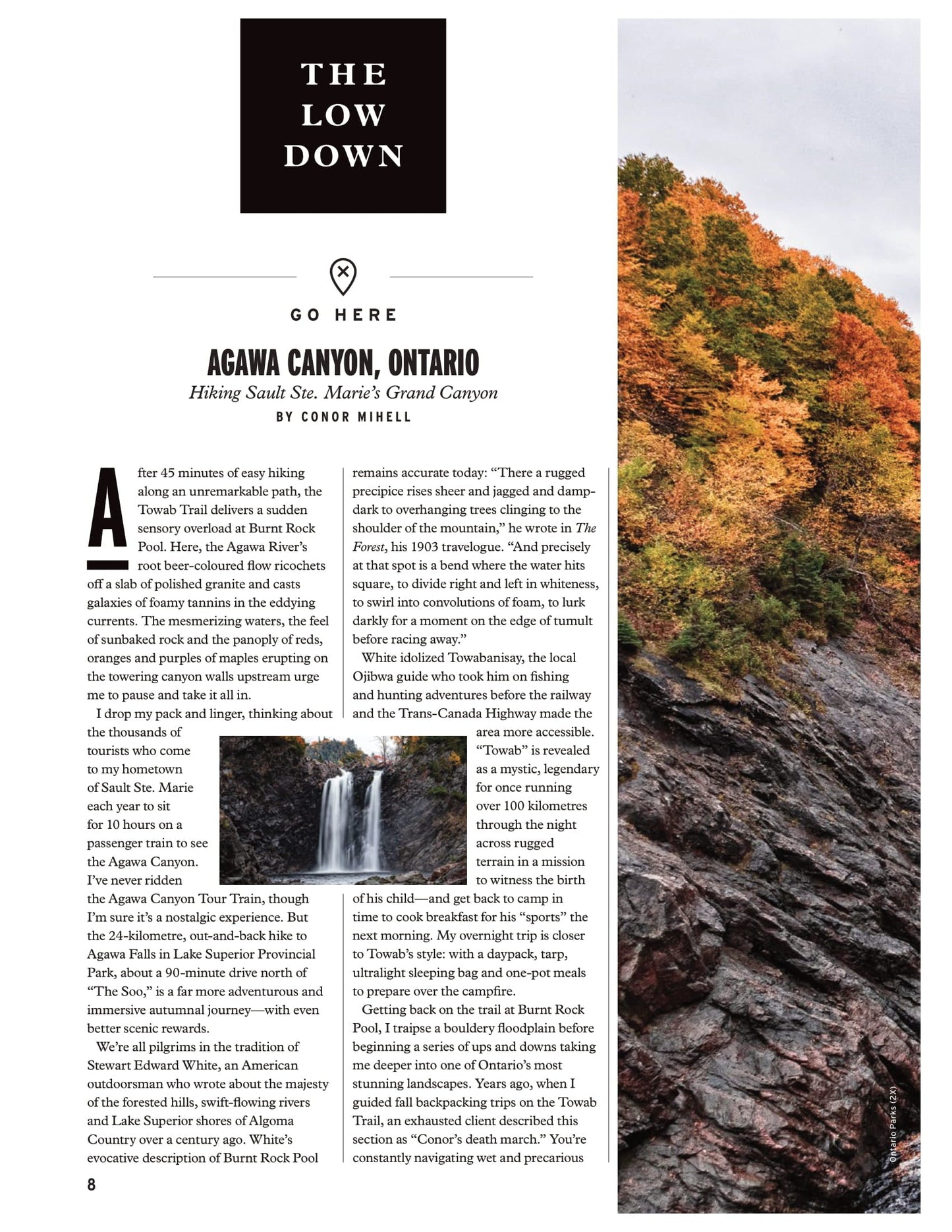 Explore - The Fall Unlikely Hiking Guide 2024: Adaptive Sports Associations, Become A Wilderness Tripper, Innovative Gear Trends, Waterfall Hunting In Ontario, Canada's Search-And-Rescue Teams & More!