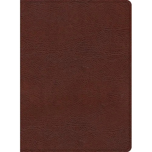 KJV Study Bible, Large Print Edition, Brown Bonded Leather