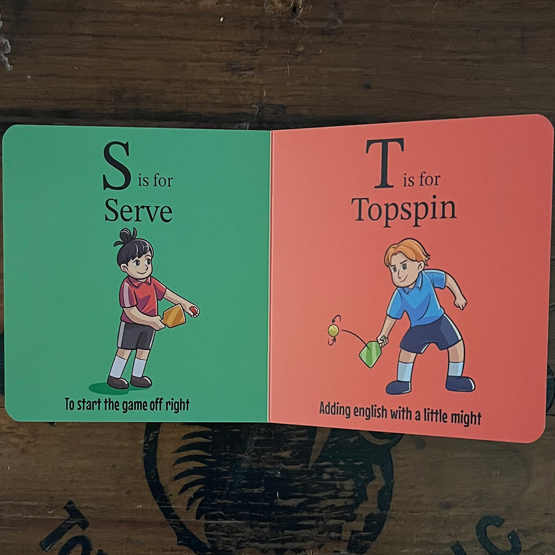 ABC's For Future Pickleballers - Educational Children's Book