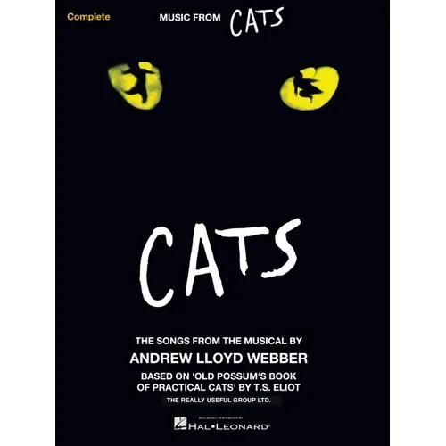 Cats: Vocal Arrangement with Piano Accompaniment