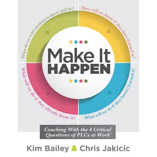 Make It Happen: Coaching with the Four Critical Questions of Plcs at Work(r) (Professional Learning Community Strategies for Instructional Coaches)