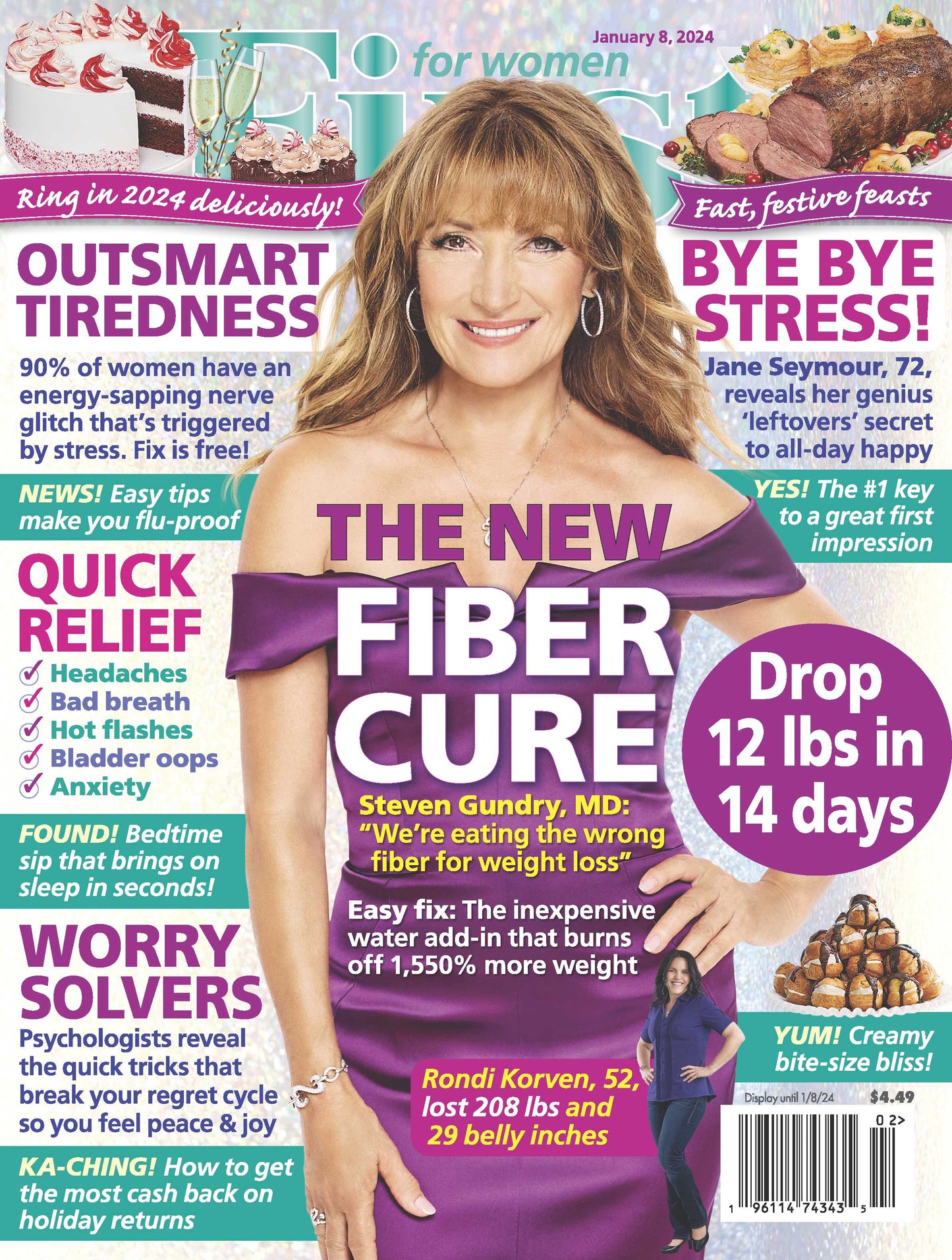 First for Women - 01/08/24 Jane Seymour The New Fiber Cure