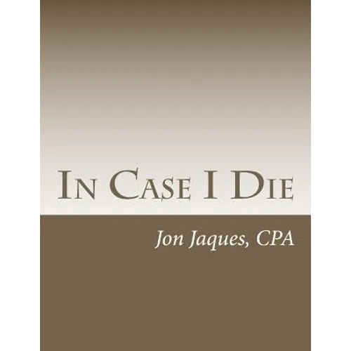 In Case I Die
